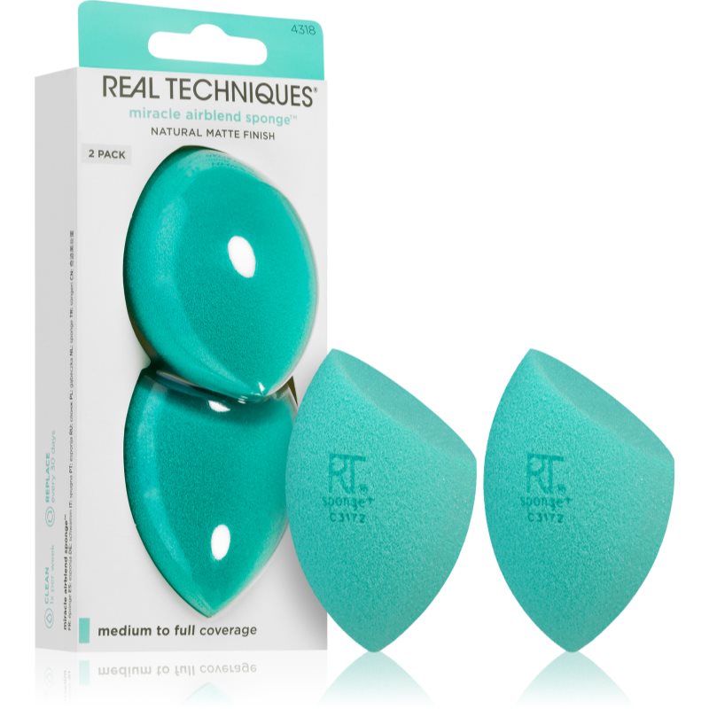Real Techniques Sponge+ Mattifying Duo applikátor szett-Ár