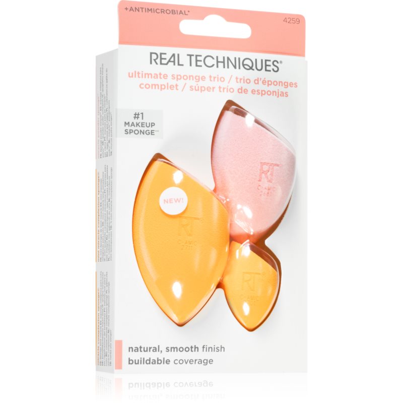 Real Techniques Ultimate Sponge Trio applikátor szett-Ár