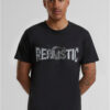 Realistic black t-shirt