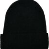 Recycled Waffle Knit beanie black