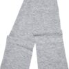 Recycled heathergrey basic scarf