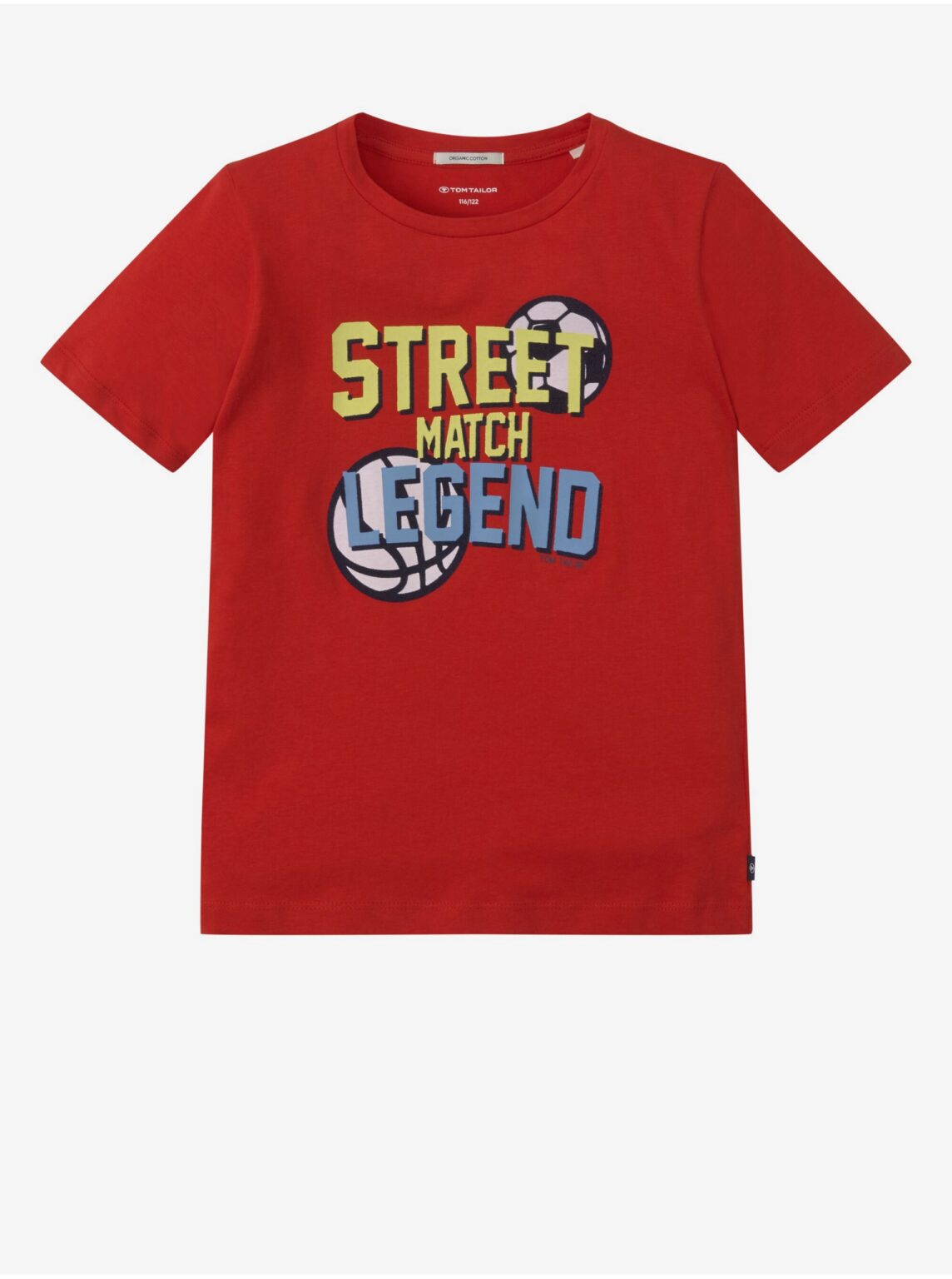 Red Boys' T-Shirt Tom Tailor - Boys
