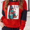 Red Christmas sweatshirt