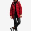 Red Desigual Kalmar Womens Winter Jacket - Ladies
