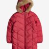 Red Girls' Winter Jacket Roxy - Unisex