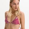 Red Guess Triangle Bikini Top - Women's