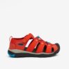 Red Kids Outdoor Sandals Keen Newport Neo H2 - Girls