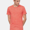 Red Men's Striped Ragwear Steef T-Shirt