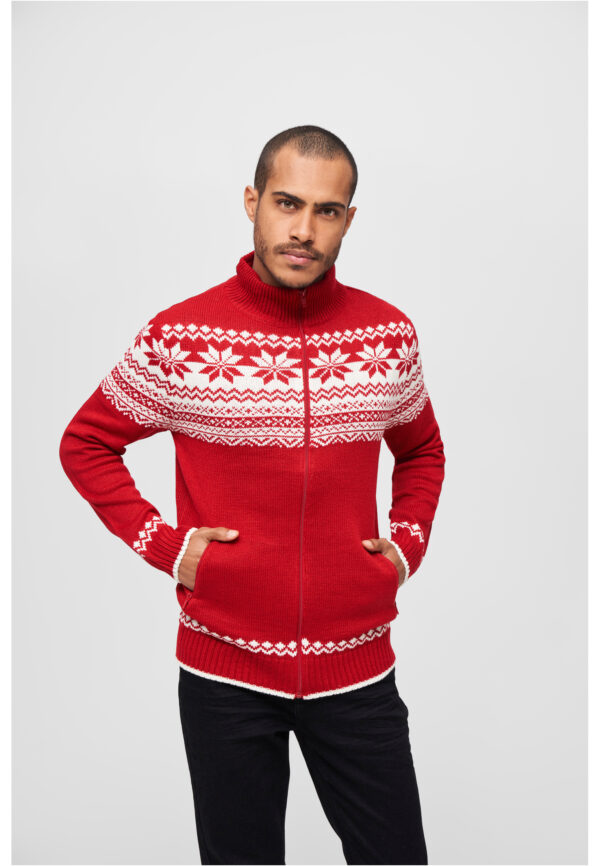 Red Norweger Cardigan