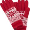 Red Snow Gloves