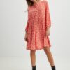 Red Women Floral Dress Tom Tailor - Women