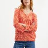 Red Women Floral T-Shirt Tom Tailor - Women