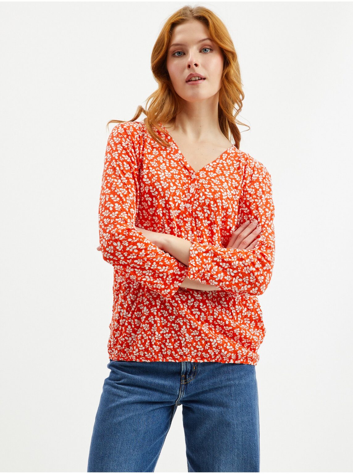 Red Women Floral T-Shirt Tom Tailor - Women