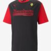 Red and black men's T-shirt Puma Ferrari Race Statement - Men