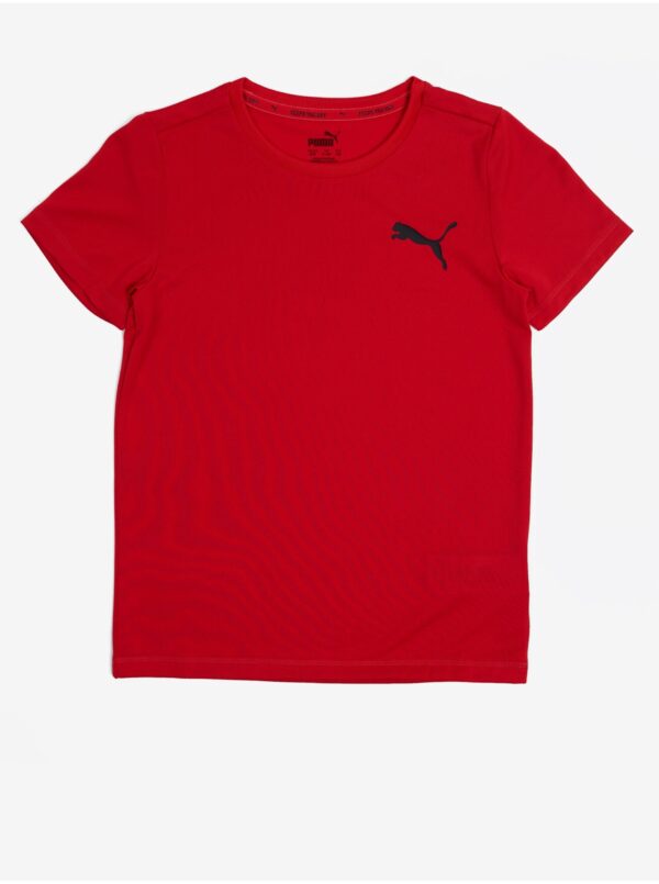 Red boys' T-shirt Puma Active - Boys