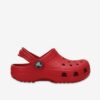 Red children's slippers Crocs - Boys
