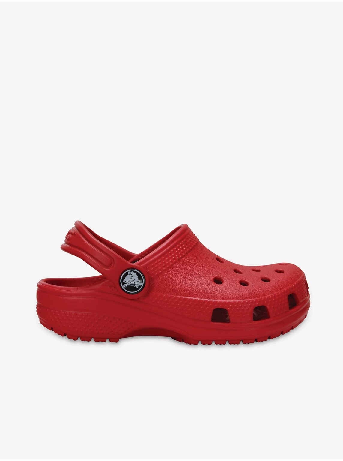 Red children's slippers Crocs - Boys