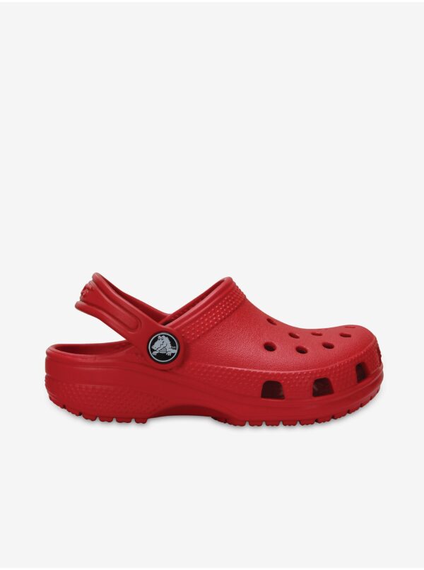 Red children's slippers Crocs - Boys
