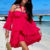 Red dress By o la la axp0747. R24