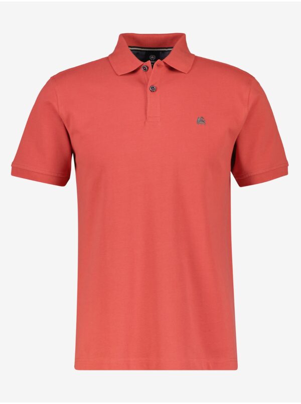 Red men's polo shirt LERROS - Men