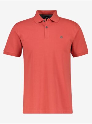 Red men's polo shirt LERROS - Men