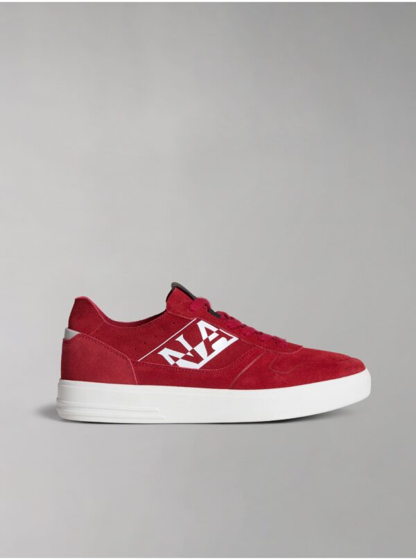 Red men's suede sneakers NAPAPIJRI - Men's