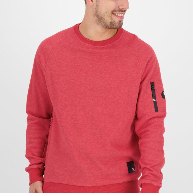 Red men's sweatshirt Alife and Kickin - Men