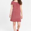 Red patterned dress Tranquillo - Women