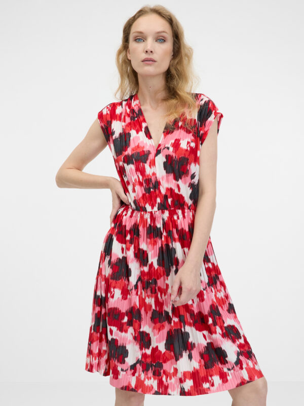 Red women's knee-length dress ORSAY - Women's