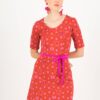 Red women's patterned dress Blutsgeschwister - Women