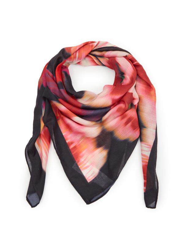 Red women's patterned scarf ORSAY - Women's