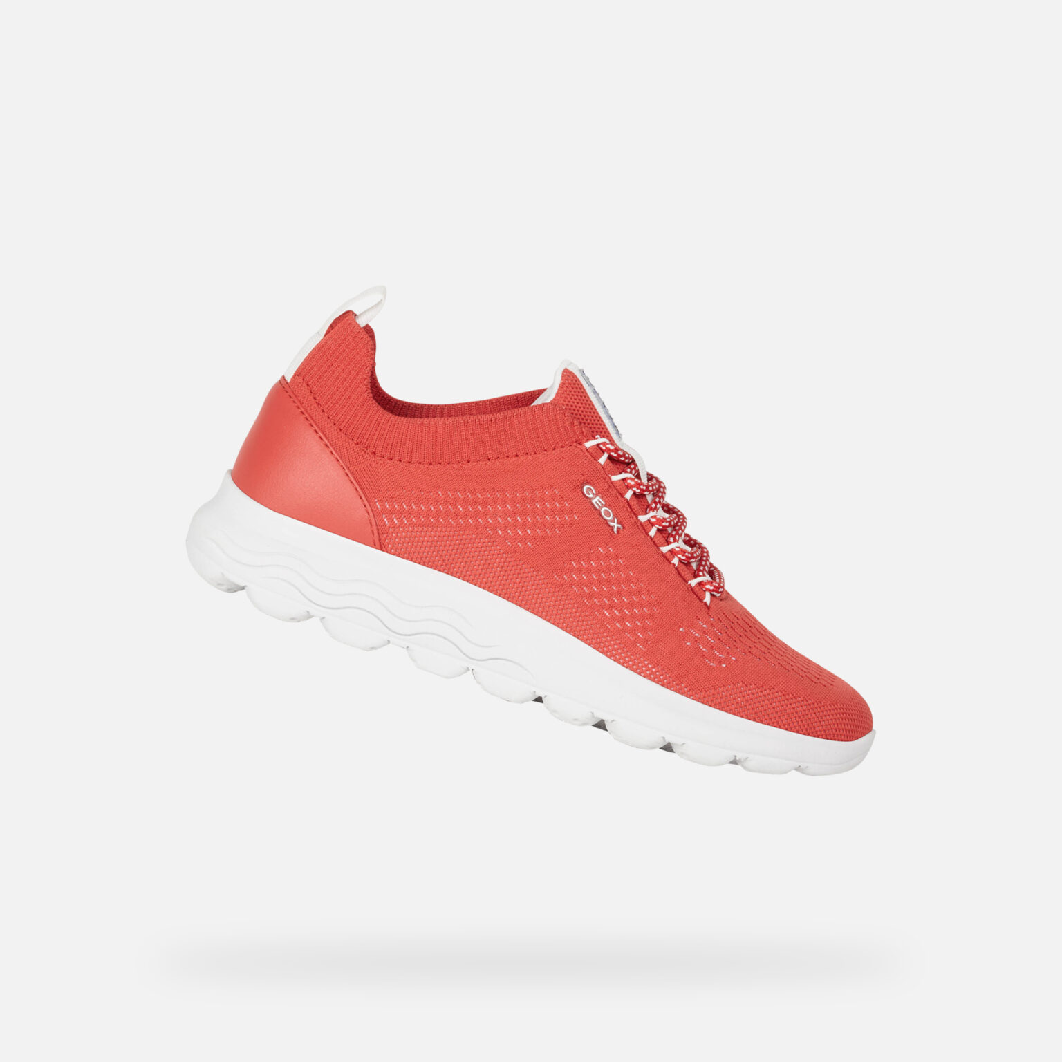 Red women's sneakers Geox Spherica - Women's