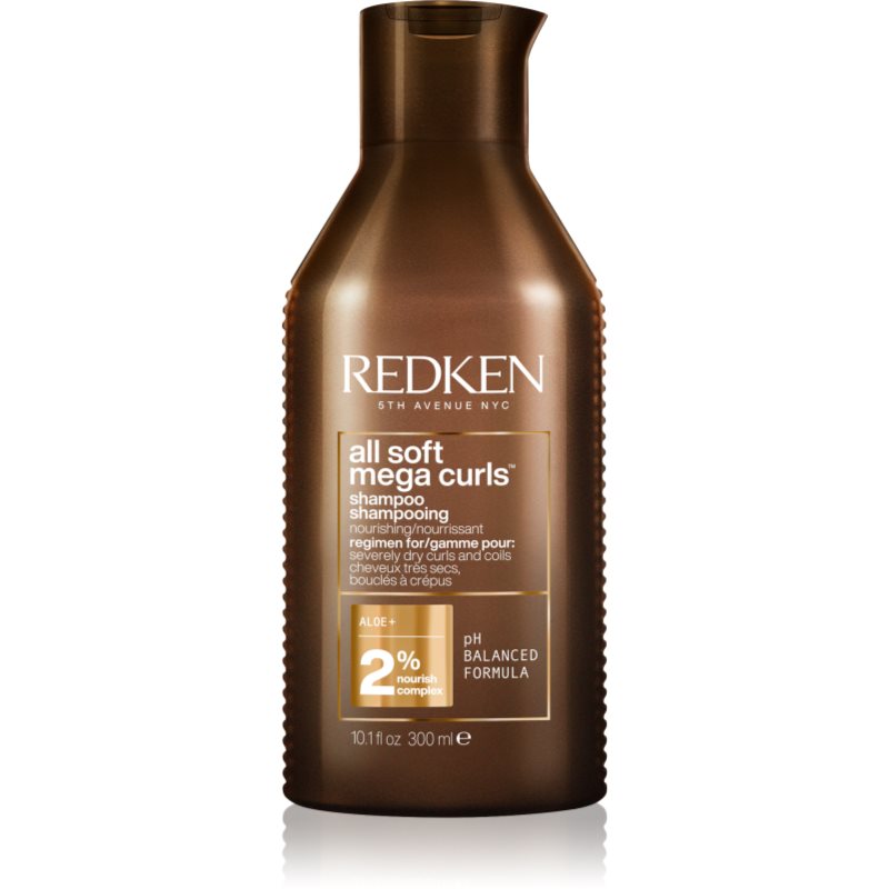 Redken All Soft Mega Curls sampon hullámos és göndör hajra 300 ml-Ár