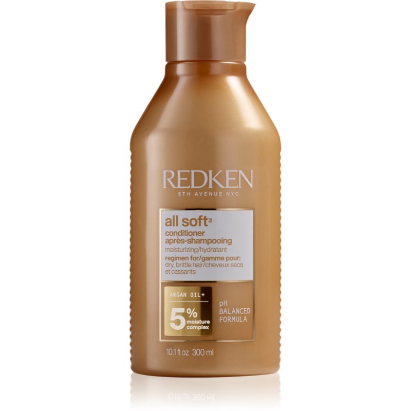 Redken All Soft tápláló kondícionáló száraz és törékeny hajra 300 ml-Ár