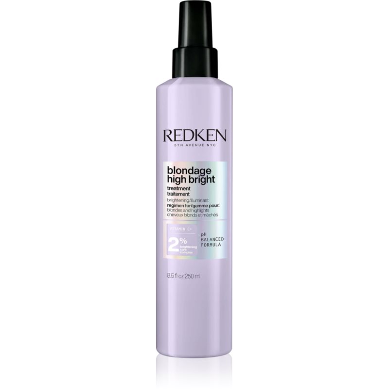 Redken Blondage High Bright élénkítő ápolás szőkített vagy melírozott hajra 250 ml-Ár
