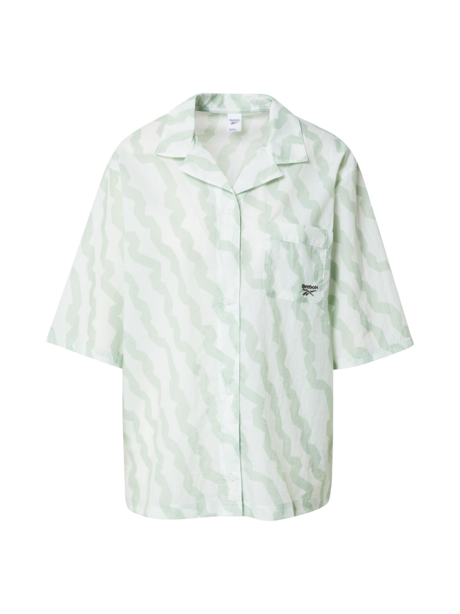 Reebok Blúz  menta / fehér-Hungary