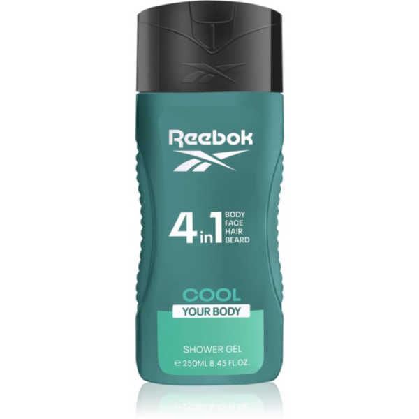 Reebok Cool Your Body felfrissítő tusfürdő gél 4 in 1 uraknak 250 ml-Ár