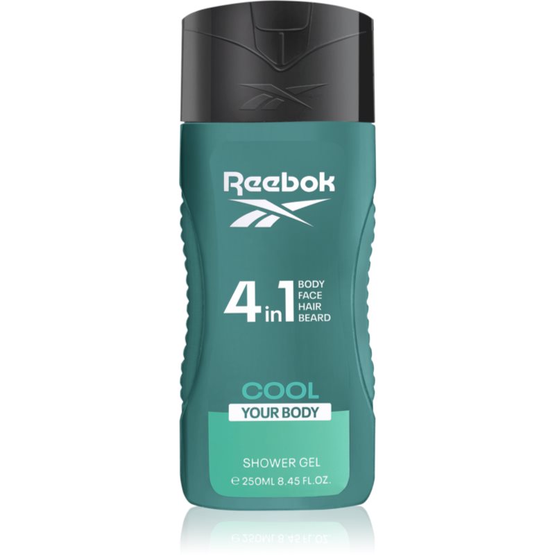 Reebok Cool Your Body felfrissítő tusfürdő gél 4 in 1 uraknak 250 ml-Ár