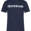 Reebok Funkcionális felső  tengerészkék / fehér-hu