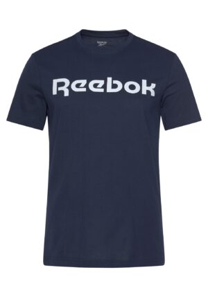 Reebok Funkcionális felső  tengerészkék / fehér-hu