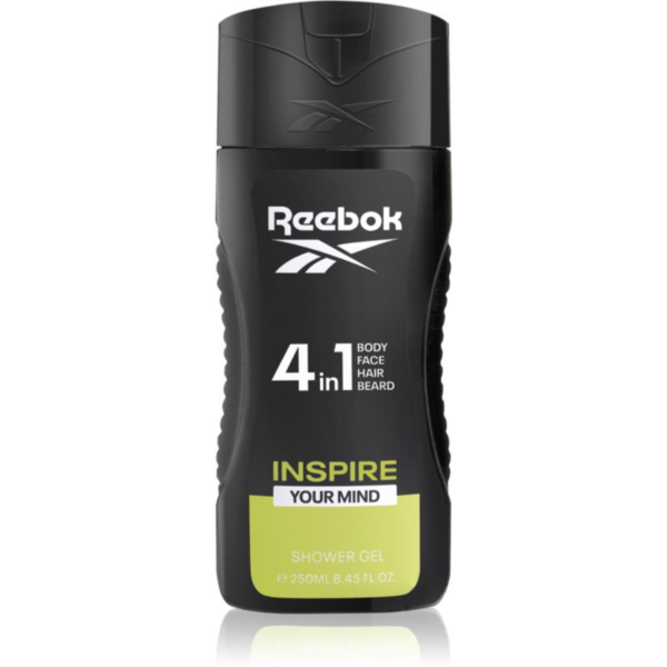 Reebok Inspire Your Mind energizáló tusfürdő gél 4 in 1 uraknak 250 ml-Ár