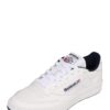 Reebok Rövid szárú sportcipők 'CLUB C 85'  piros / fekete / fehér-hu