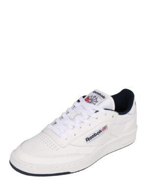 Reebok Rövid szárú sportcipők 'CLUB C 85'  piros / fekete / fehér-hu