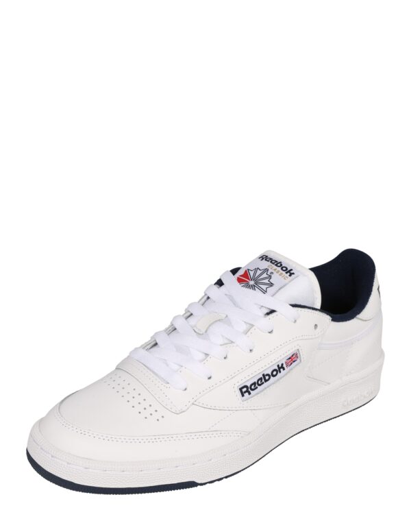 Reebok Rövid szárú sportcipők 'CLUB C 85'  piros / fekete / fehér-hu