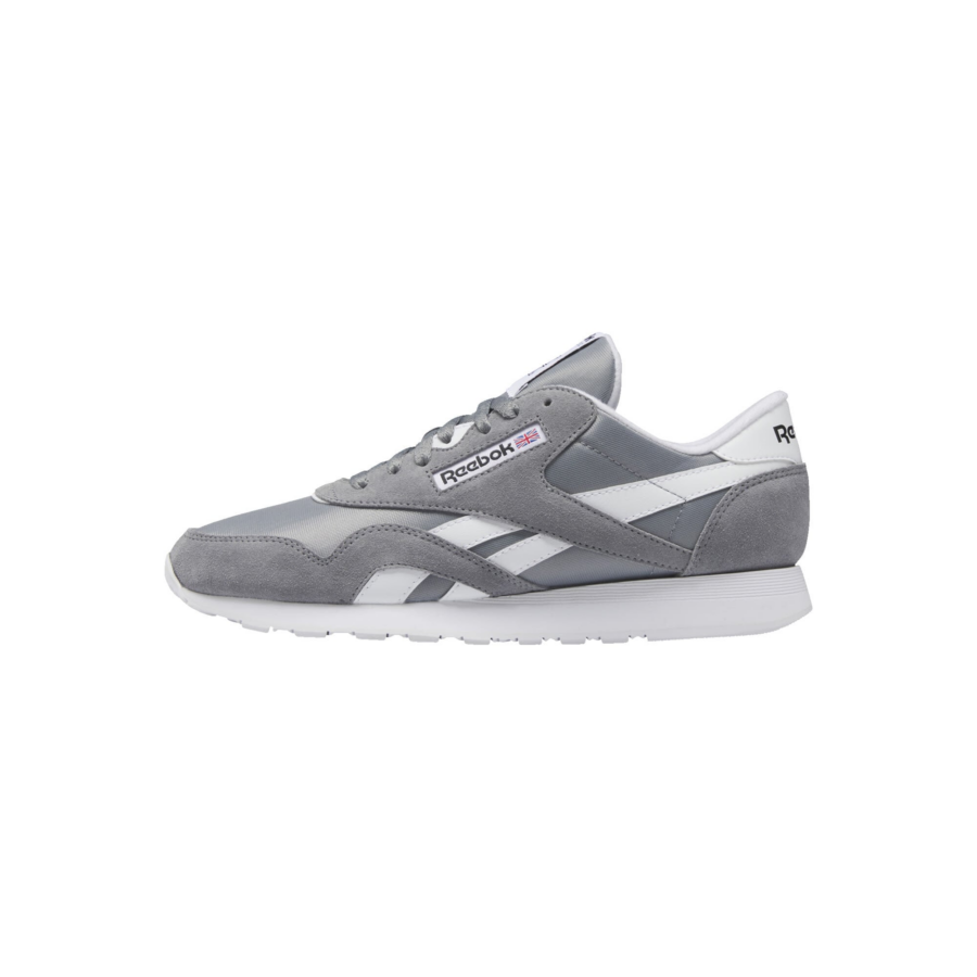 Reebok Rövid szárú sportcipők 'Classic'  szürke / piros / fekete / fehér-Hungary