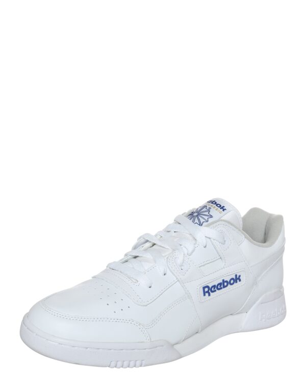 Reebok Rövid szárú sportcipők 'Workout Plus'  kék / fehér