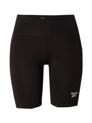 Reebok Sportnadrágok  fekete / fehér-Ár
