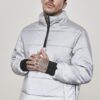 Reflective Pullover Jacket silver