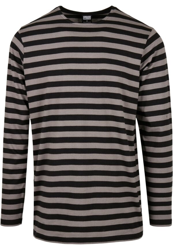 Regular Stripe LS Asphalt/Black