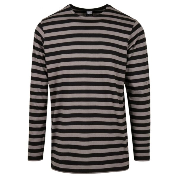 Regular Stripe LS Asphalt/Black